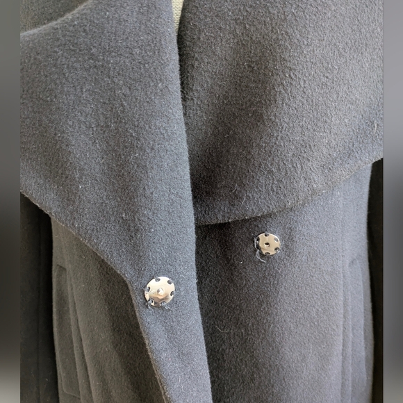 Calvin Klein Wool Cocoon Coat - Picture 8 of 16